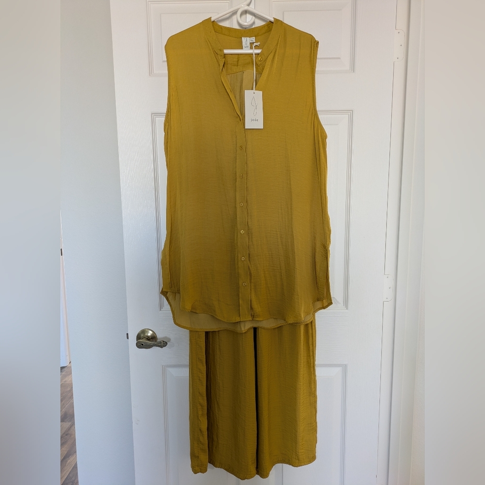 BNWT SET Joie Silky Tank Pant